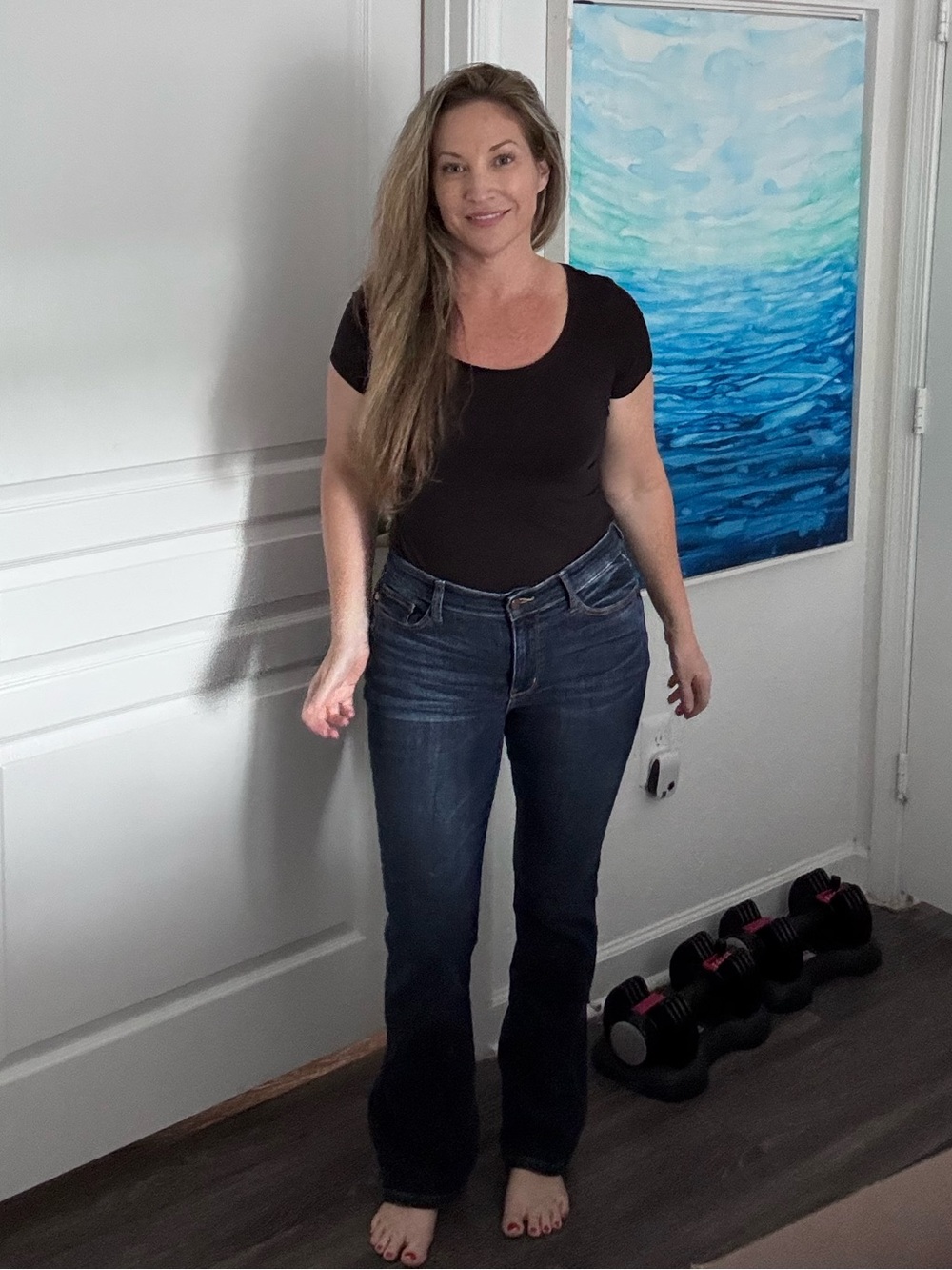 Judy Blue Dark Wash Boot Cut Jeans
